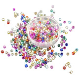 11/0 Silver Color Lining Glass Seed Beads 2x1.5 MM Hole 1.25 MM Cylinder For Jewellery Making DIY Crafts Hobby Arts