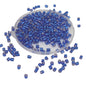 8/0 Silver Color Lining Glass Bugle Seed Beads 2.5 to 3 x 2.5 MM Hole 1 MM Cylinder For Jewellery Making DIY Crafts Hobby Arts