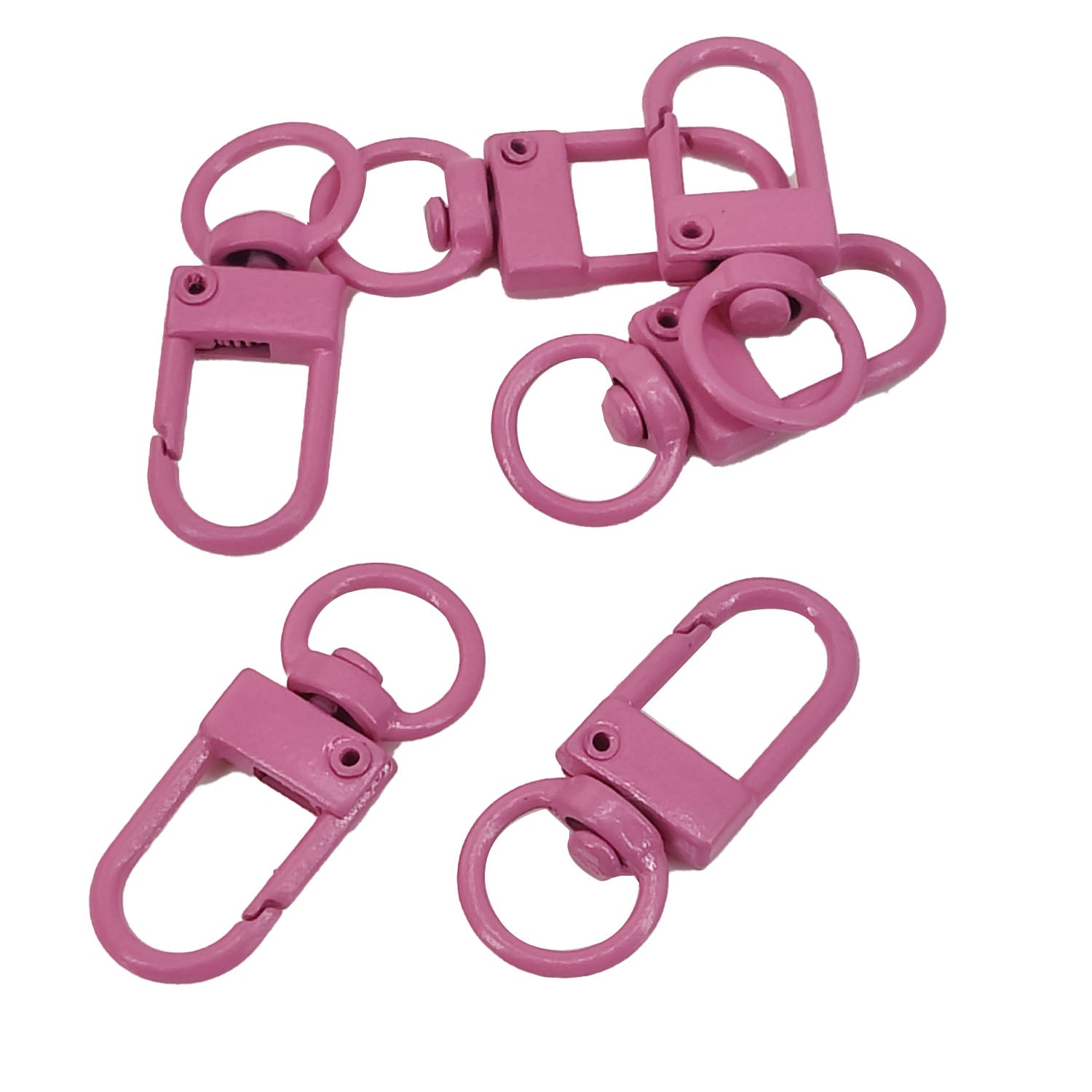 Alloy Swivel Clasps 360 Degree For Key Chain and Bag Making 33x13x5 MM