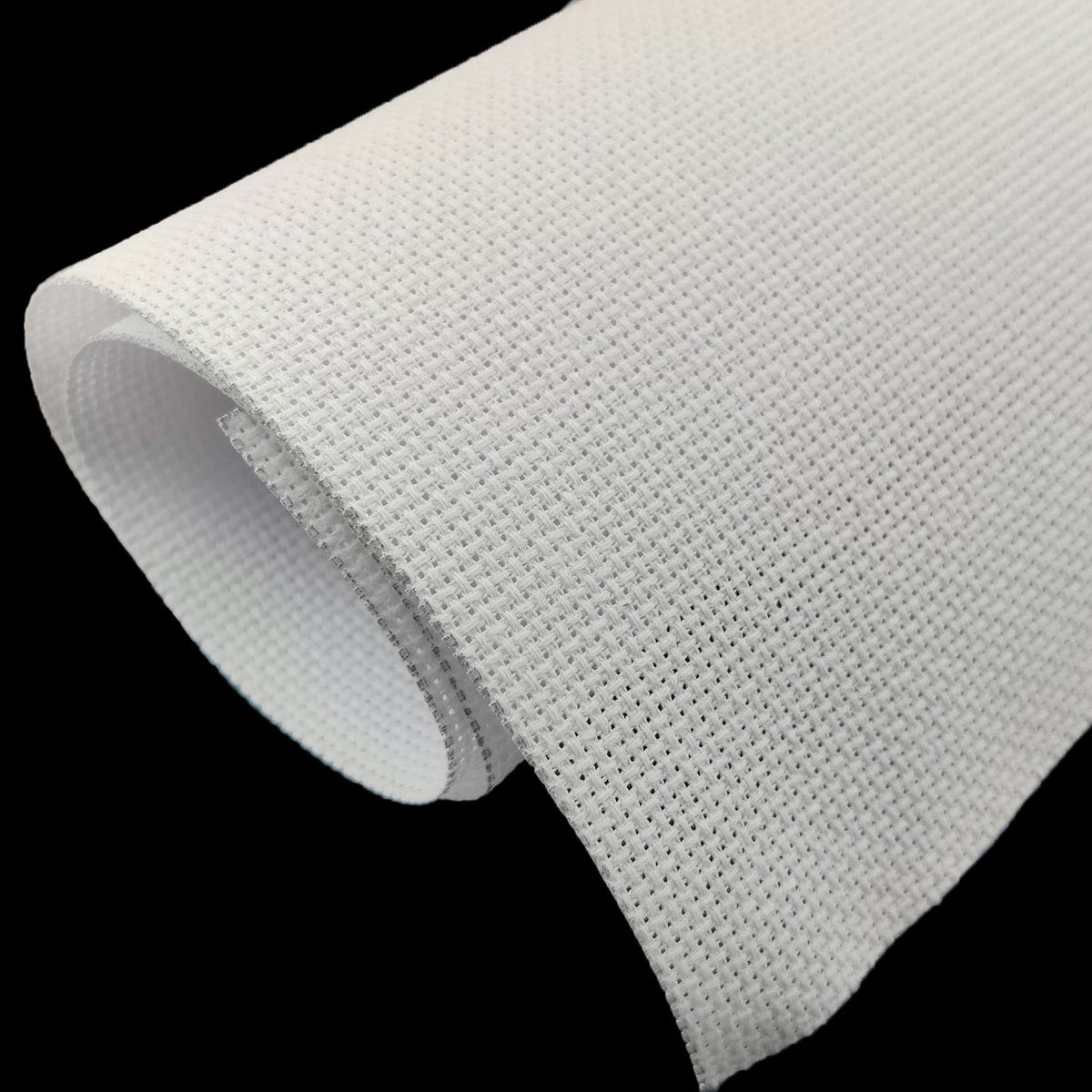 Embroidery Canvas Mesh Aida Matty Cloth 18x12 Inch Thread Count 11 CT (1 Piece) Fabric Sheet For Cross Stitching DIY Sewing
