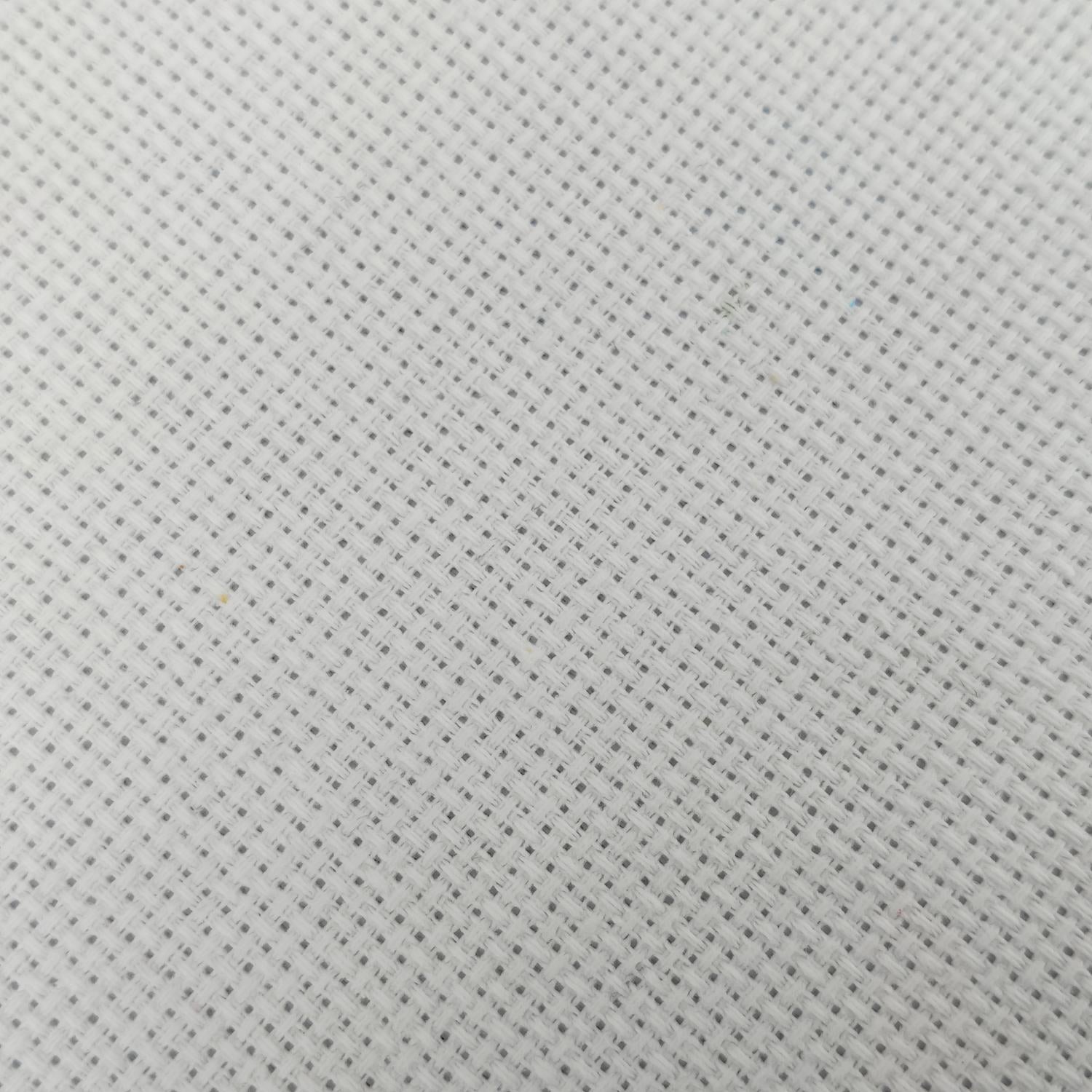 Embroidery Canvas Mesh Aida Matty Cloth 18x12 Inch Thread Count 11 CT (1 Piece) Fabric Sheet For Cross Stitching DIY Sewing
