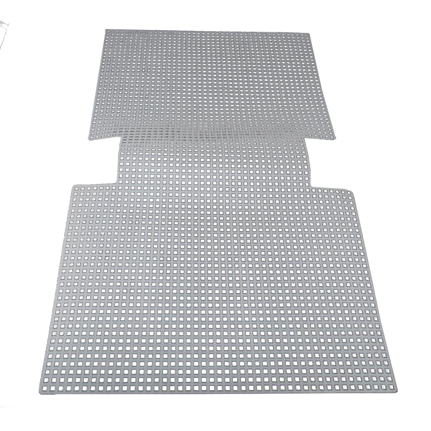 Embroidery Canvas Mesh Plastic Sheets 11.5x17 Inch (1 Piece) Hole 4x4mm For Bag Purse Bottom Side Padding Rectangle White For DIY Knitting Crafts
