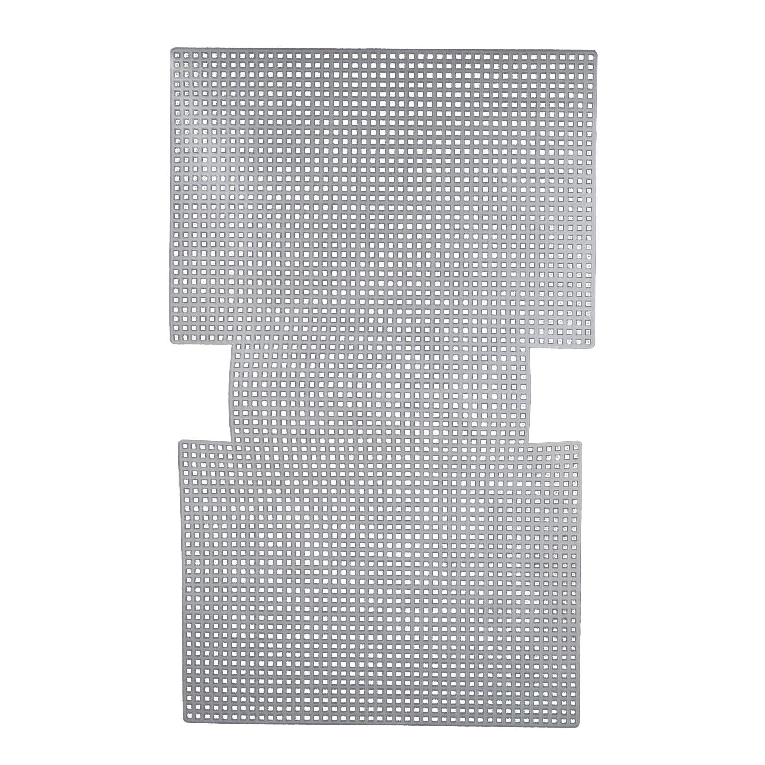 Embroidery Canvas Mesh Plastic Sheets 11.5x17 Inch (1 Piece) Hole 4x4mm For Bag Purse Bottom Side Padding Rectangle White For DIY Knitting Crafts