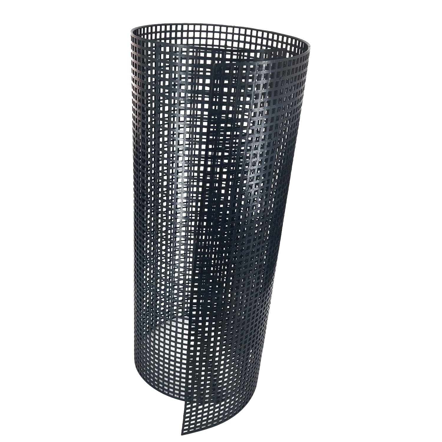 Embroidery Canvas Mesh Plastic Sheets 17x19.5 Inch (1 Sheet) Hole 4x4mm For Bag Purse Bottom Side Padding Rectangle Black For Cross Stitching Knitting