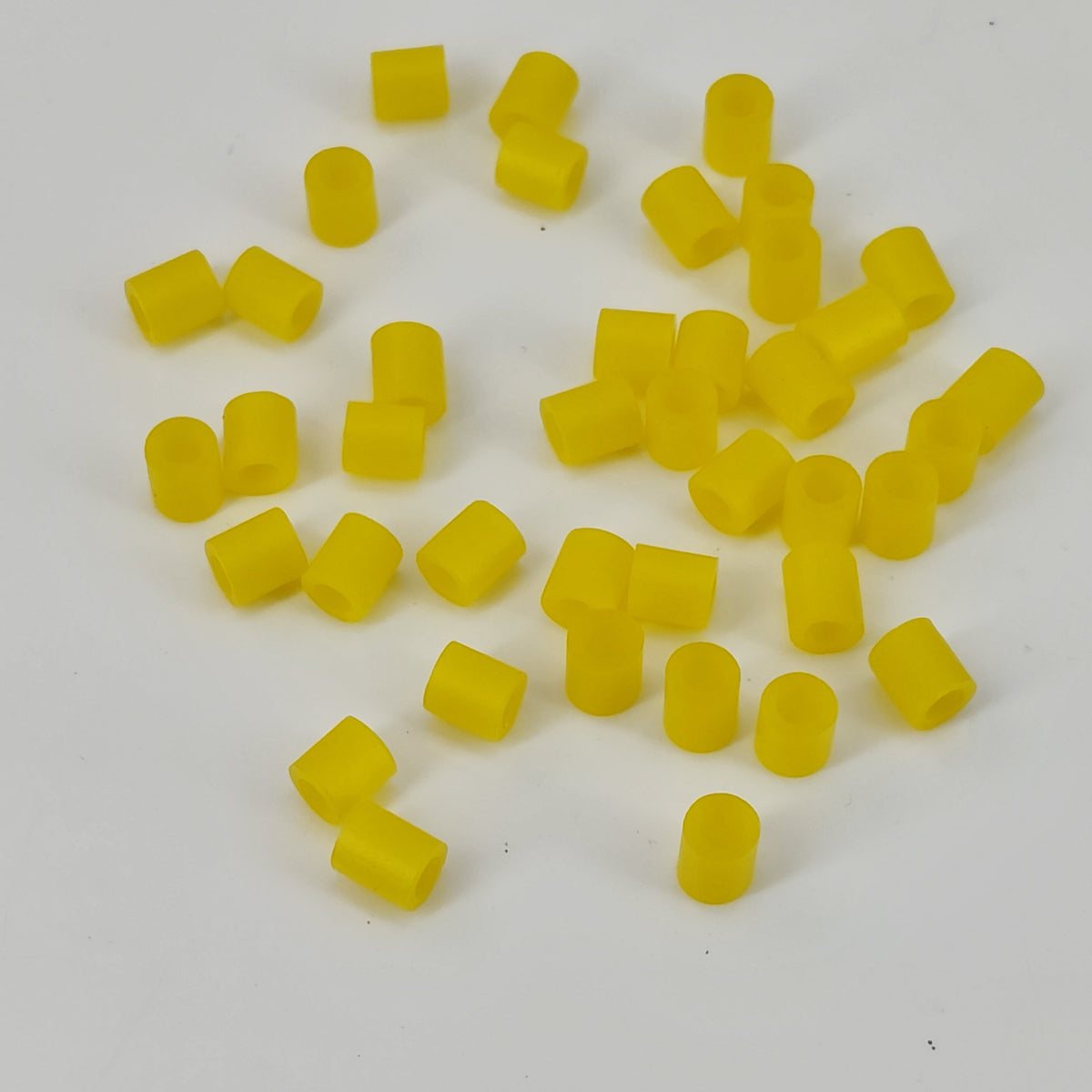 Fuse Beads 5x5 MM Yellow (10 GMs, 170 Beads) (#Ot93)