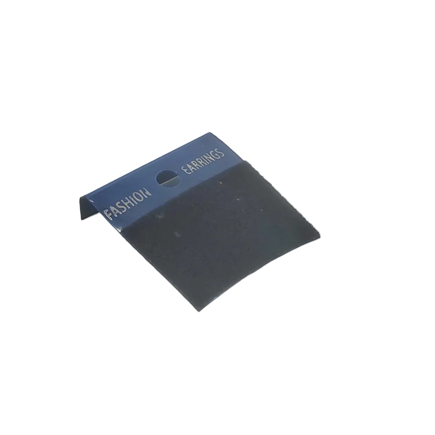Plastic Velvet Display Cards With Velvet (50 PCs) 1.5x1.5 Inch Blue For Jewellery Earrings [jefs-dispcrdtool-00001-m8]