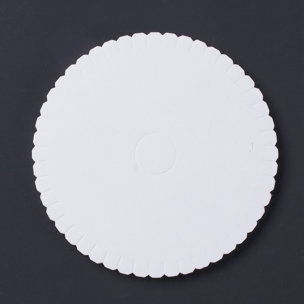 Foam Embroidery Sewing Disc 15 CM / 6 Inch (1 Piece) Macrame Braiding Beading Craft Tool Round [jefs-dispcrdtool-00004-m3]