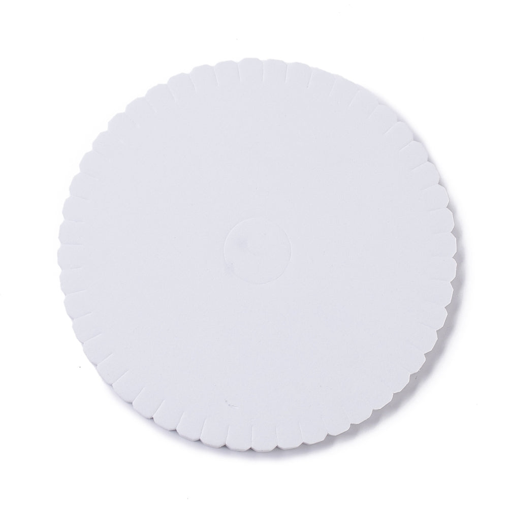 Foam Embroidery Sewing Disc 15 CM / 6 Inch (1 Piece) Macrame Braiding Beading Craft Tool Round [jefs-dispcrdtool-00004-m3]