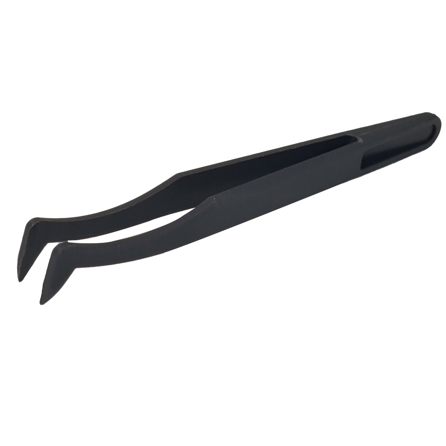 Plastic Tweezer 4.5 Inch (Random Color, 1 Piece) Multipurpose Bead Picking Tool