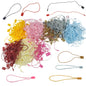 Polyester Hang Tags Thread With Plastic Lock 18 CM Fastener String Loop for Garments Price Multipurpose