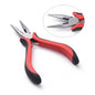 Wire Cutter Chain Nose Plier 5 Inch (1 Piece, Random Color) For Jewellery Making [jefs-dispcrdtool-00219-m15]