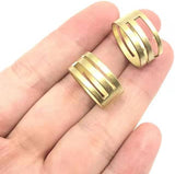 Brass Tool For Jump Ring Opening Closing Buckling Opener For Jewellery Making Beading [jefs-dispcrdtool-00219-m18]
