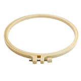 Plastic Embroidery Hoop 8 Inch With Inner Size 7.25 Inch (1 PC) Ring Frame For Fabric Cross Stitching Art Sewing Painting Tool [jefs-dispcrdtool-00224-m8]