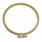 Plastic Embroidery Hoop 8 Inch With Inner Size 7.25 Inch (1 PC) Ring Frame For Fabric Cross Stitching Art Sewing Painting Tool [jefs-dispcrdtool-00224-m8]