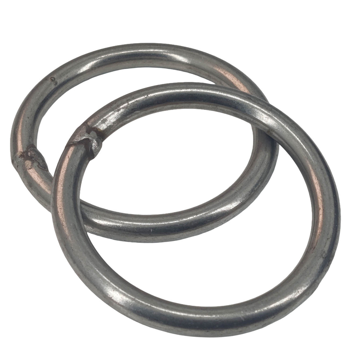 Stainless Steel Rings 78x7.5 MM (2 Pieces) Heavy Duty Silver Color For DIY Crafts Projects Macrame Dream Catchers Blinds Decorations