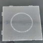 Plastic Pegboards For Aumni Crafts DIY Bead Fusion Kit And All Other Brands 3x2.5mm Mini Fuse Beads 140x140x20xmm Square Transparent Color (Sold as 1 piece)