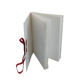 Vintage Handmade Journal Notebook (1 PC x 36 Pages) 4x6 Inch Cotton & Organic Papers Handstitched Elastic Lock For Gifts Multicolor [jefs-offcstnry-00003-m1]