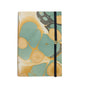 Vintage Handmade Journal Notebook (1 PC x 36 Pages) 4x6 Inch Handstitched Cotton & Organic Papers Elastic Lock For Gifts Multicolor [jefs-offcstnry-00003-m3]