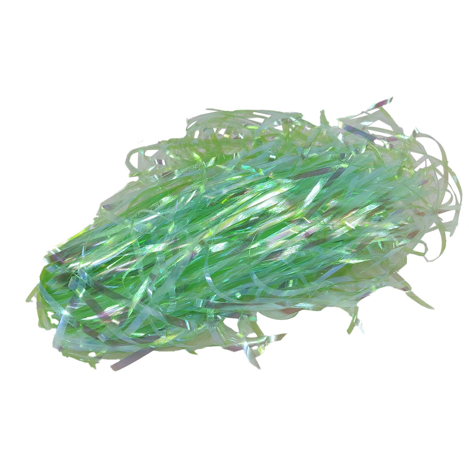 Raffia Paper Shred Void Fillers (30 Grams) Glitter Green For Gift Box Packing Packaging Filling