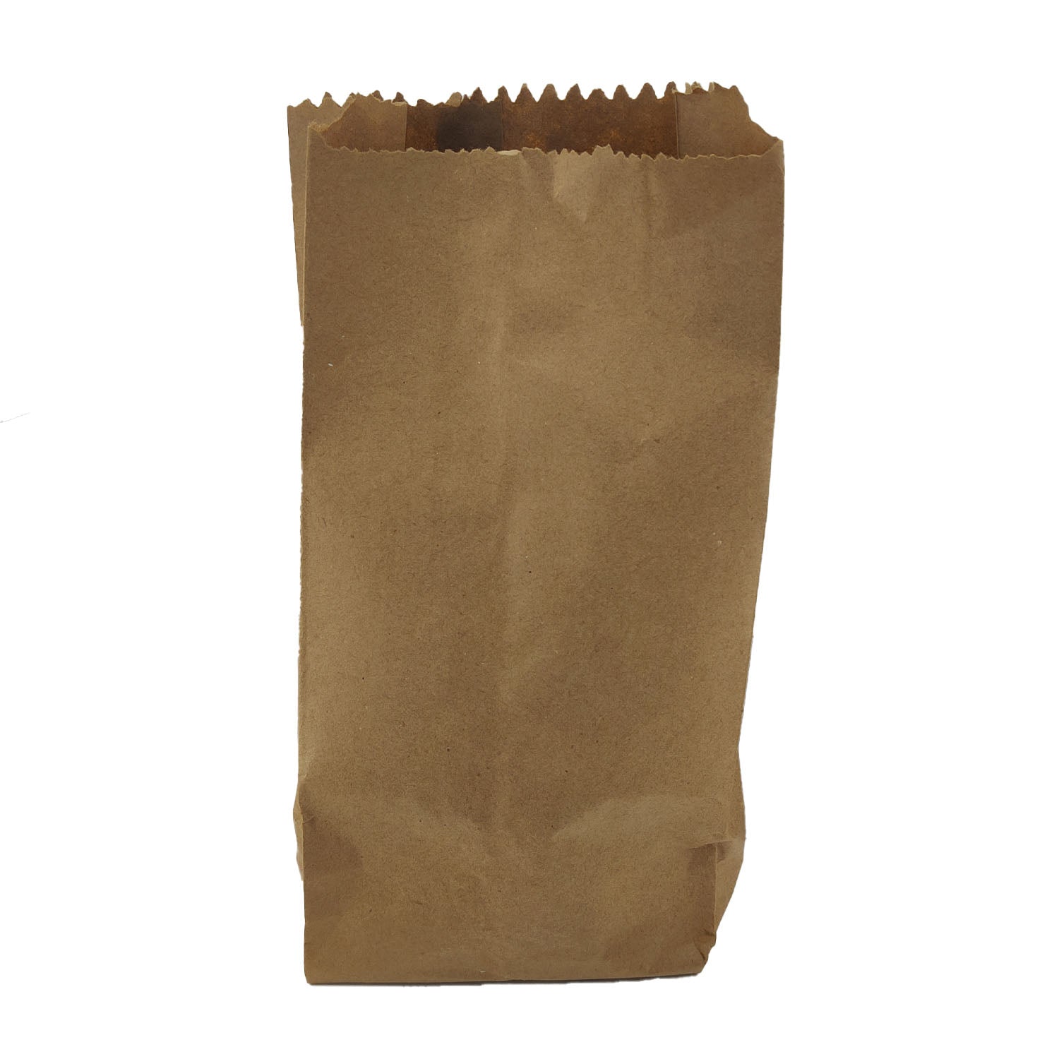 80-GSM Gusseted V-Bottom Groceries Medicines Packing Paper Bags Covers Multipurpose Packaging Stationary Brown