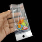 BOPP Adhesive Covers Self Seal Hanging Packing Pouches Transparent For Jewellery Stationary Accessories