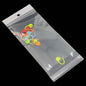 BOPP Adhesive Covers Self Seal Hanging Packing Pouches Transparent For Jewellery Stationary Accessories