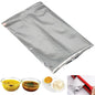 Aluminium Foil Covers Heat Sealing Pouches Food Packing Bags Silver For Gravy Powder Nuts Multipurpose [jefs-pack-boxnsupp-00036]