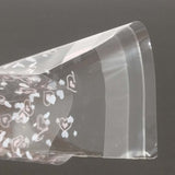 Jewellery Earring Display Packing Covers Heart Printed 10x7cm (4x2.75 inch) Rectangle Transparent Color (Pack of 95-100 pieces)