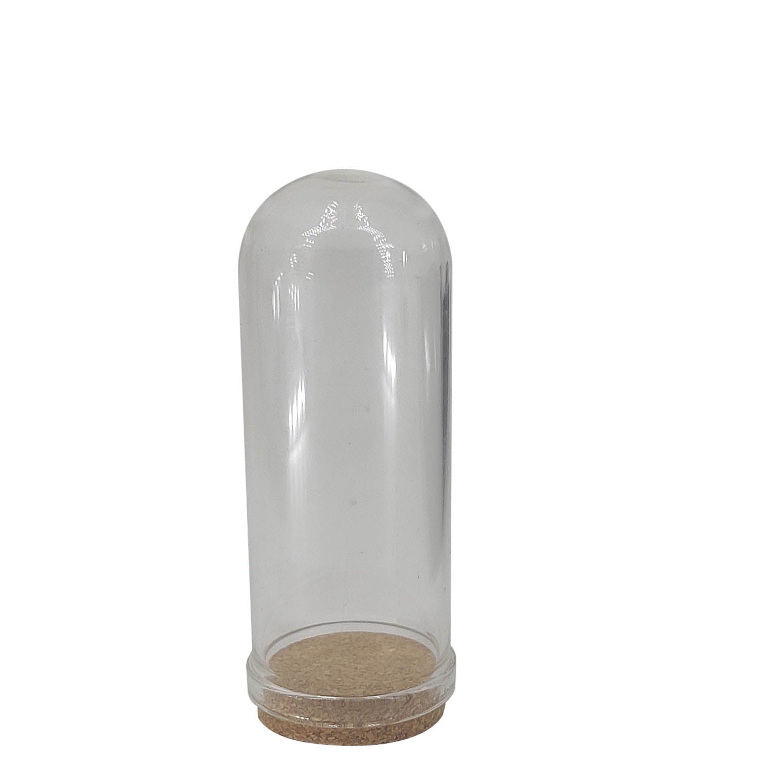 Glass Dome Cloche Cover Containers 7x2.7 CM (5 Pieces) Bottles Bell Jars With Cork Lid For Gifts Decoration Plants Crafts