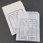 Medical Prescription Printed Glassine Paper Covers Packing Pouches 40 GSM White For Hospitals Tablets Medicines Pills Homeopathy