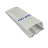 Customized Gusseted Butter Paper Covers 40 GSM Printed Multipurpose Glassine Packing Pouches White Slightly Oil Grease Proof Food Grade