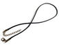 Premium Waxed Polyester Jewellery Making Chain Neclace Cords 1.5 MM With Iron Silver Color Clasps For Jewellery Making