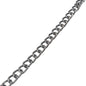 Mild Steel Chains (1 Meter) 8x5x1.2 MM Link Size For Jewellery Making Twist Silver Color (#OT1)
