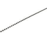 Tarnish Resistant Stainless Steel Jewellery Making Necklace Chains (1 Meter) 3 MM MM Ball Silver Color [jefs-stringlace-00395-m18]