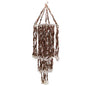Handmade Seashell Wall Hangings Home Decoration Handicrafts 60 CM Long [Dull Orange] (Pack of 1)