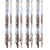 Handmade Seashell Long Curtain Door Hangings Home Decoration Handicrafts 140cm (55 Inch Long) [Grey] (Sold as 1 set, 12 Lines/set) [ac-artifctcrfts-00037-m1]