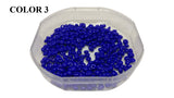 Acrylic Large Seed Beads 4.5x4mm Non-Uniform Drop Hole:2mm For Jewellery Making DIY Crafts [ac-bds-00008]