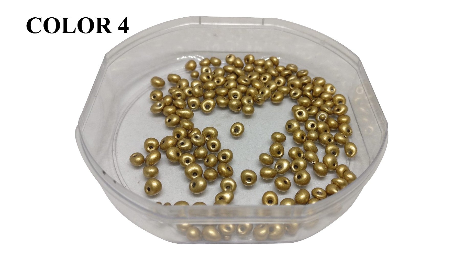 Acrylic Large Seed Beads 4.5x4mm Non-Uniform Drop Hole:2mm For Jewellery Making DIY Crafts [ac-bds-00008]