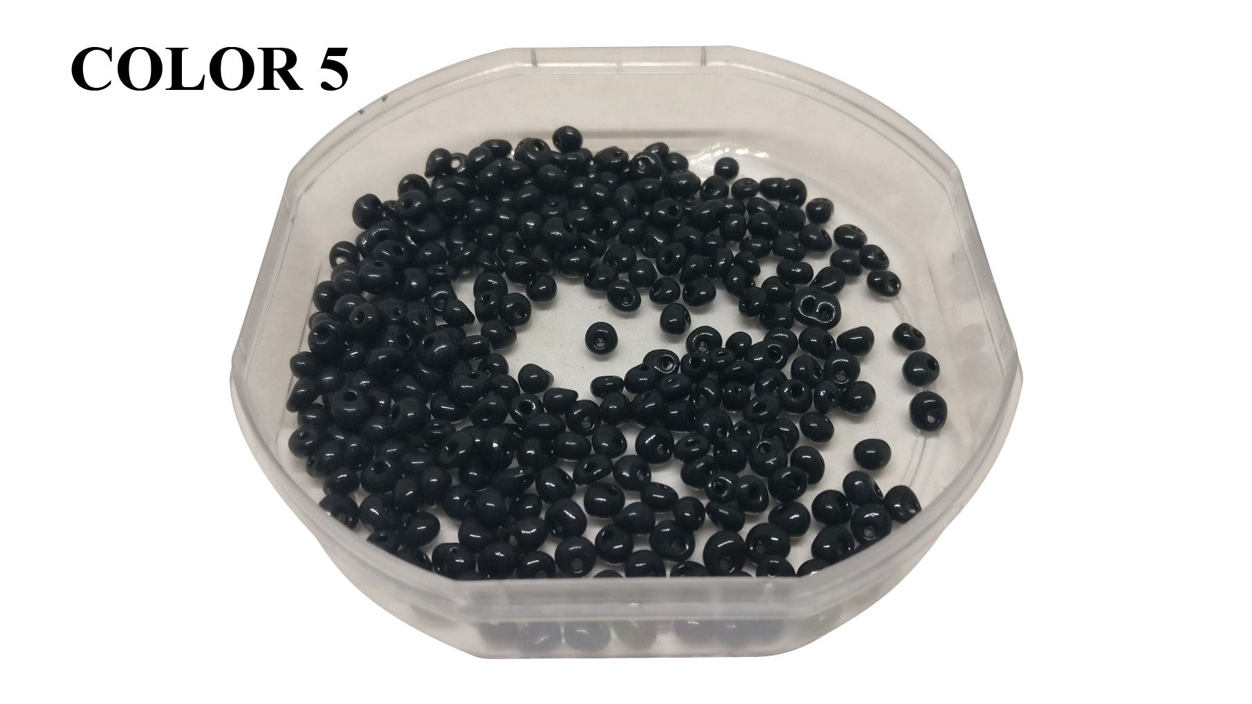 Acrylic Large Seed Beads 4.5x4mm Non-Uniform Drop Hole:2mm For Jewellery Making DIY Crafts [ac-bds-00008]