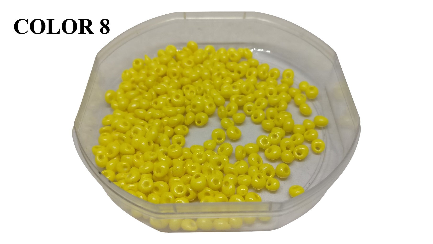 Acrylic Large Seed Beads 4.5x4mm Non-Uniform Drop Hole:2mm For Jewellery Making DIY Crafts [ac-bds-00008]