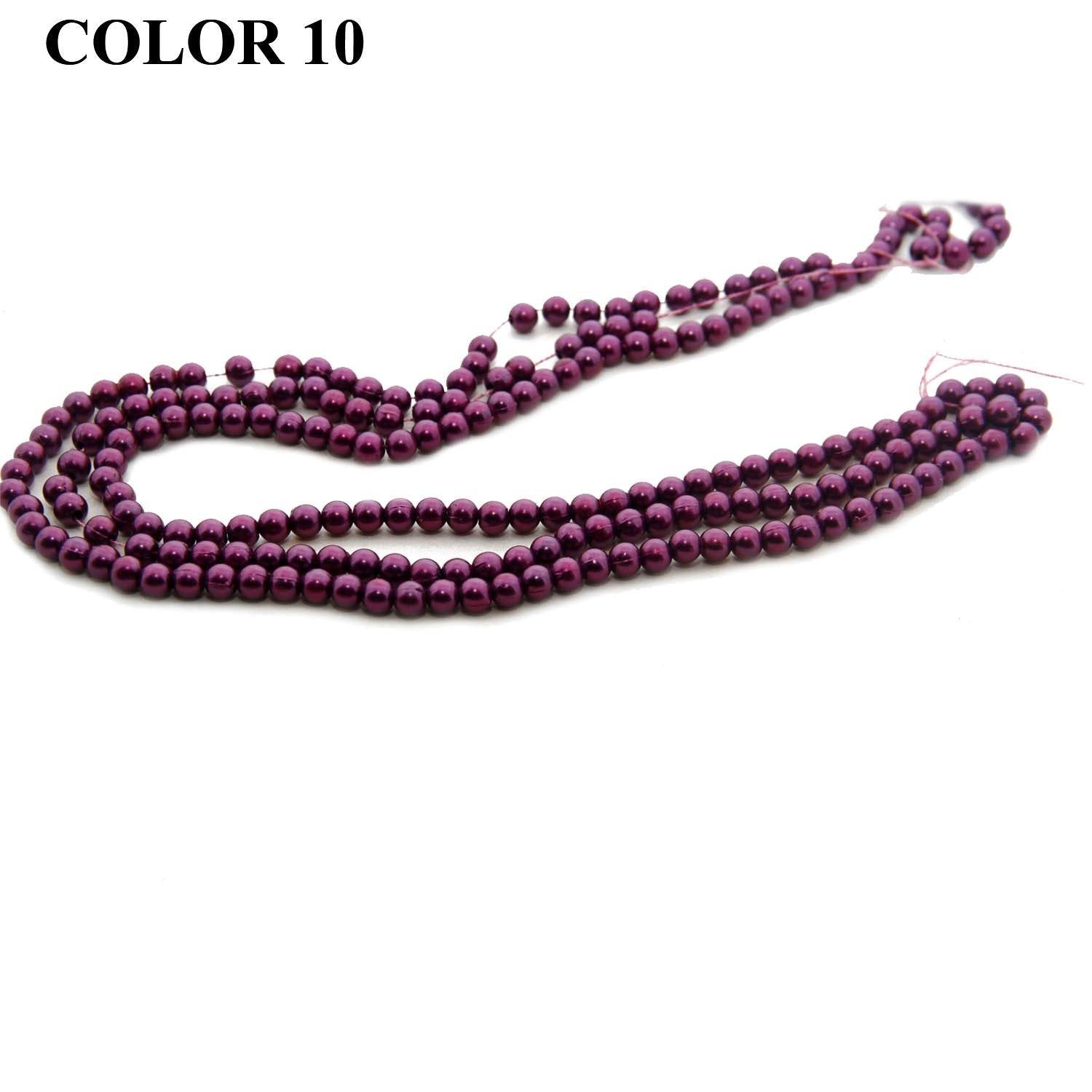Plastic Beads 5mm Hole:2mm Round For Jewellery Making Crafts Toys Garments [ac-bds-00018]