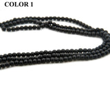 Plastic Beads 5mm Hole:2mm Round For Jewellery Making Crafts Toys Garments [ac-bds-00018]