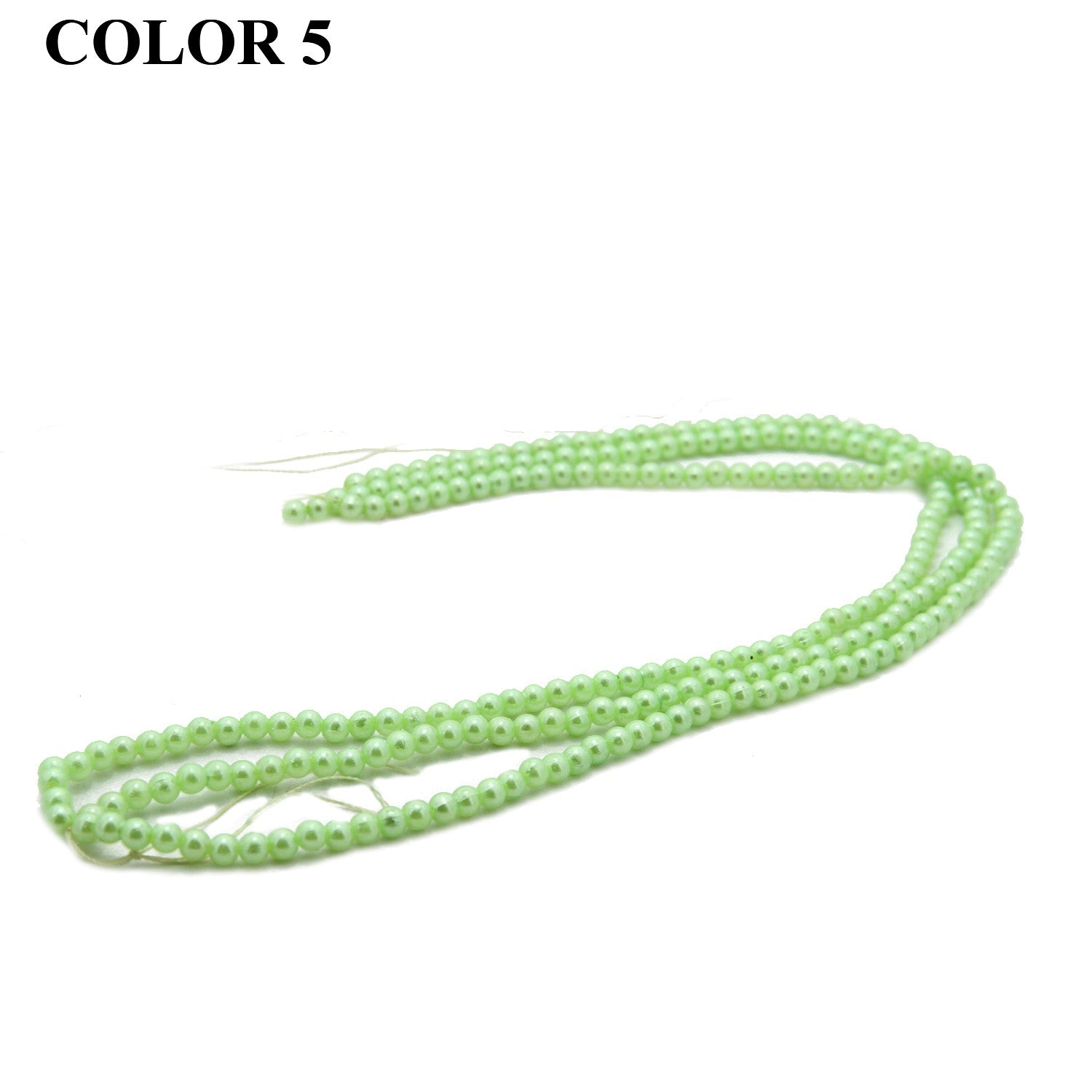 Plastic Beads 5mm Hole:2mm Round For Jewellery Making Crafts Toys Garments [ac-bds-00018]