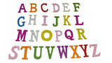 Wooden Alphabet Mini Pendant 23x14x2xmm Charms Hole:2mm Letters For Jewellery Bracelet Making Crafts [ac-bds-00022]