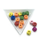 Wooden Beads 8mm Alphabets Letters Hole:3mm Cube For Jewellery Bracelet Making Crafts [ac-bds-00028]