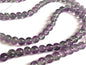 Crackle Glass Beads Twin Colors 8mm Hole Size:1.3 MM Round Lavendar & grey (1 String, 100 Beads) [ac-bds-00032-m43]