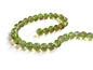 Crackle Glass Beads Twin Colors 8mm Hole Size:1.3 MM Round Green & Mild Brown (1 String, 100 Beads) [ac-bds-00032-m44]