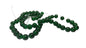 Crackle Glasss Beads 8 MM Hole Size:1 MM Round Dark Green For Jewellery Making (1 String, 100 Beads) [ac-bds-00032-m6]
