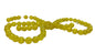 Crackle Glass Beads 6 MM Round Hole Size:1.3 MM Yellow (1 String, 125 Beads/String) [ac-bds-00033-m15]