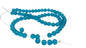 Crackle Glass Beads 6 MM Round Hole Size:1.3 MM Blue (1 String, 125 Beads/String) [ac-bds-00033-m17]